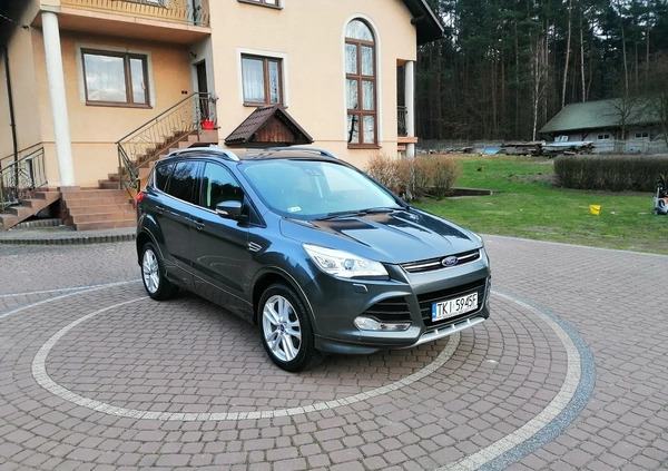 Ford Kuga cena 67900 przebieg: 145000, rok produkcji 2016 z Świebodzice małe 326